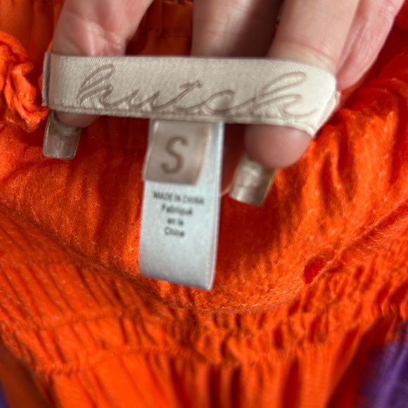 Hutch women’s maxi dress size small 100% rayon - Picture 3 of 7